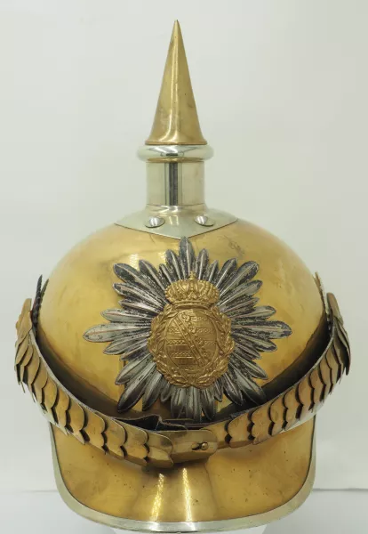 Saxon Garde Reiter Enlisted Pickelhaube Visuel 1 principal